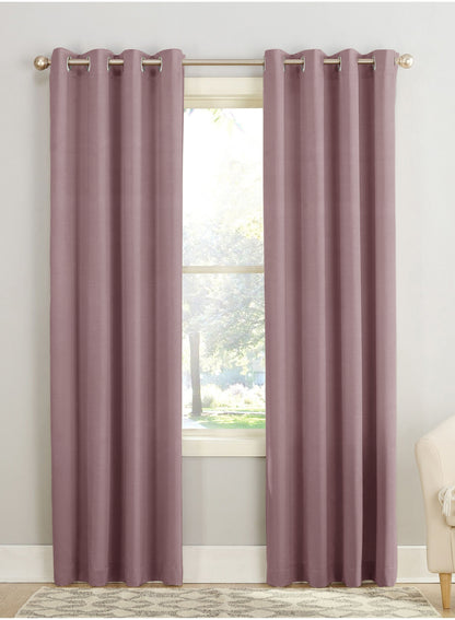 Casper Plain Curtain | Careys Pink