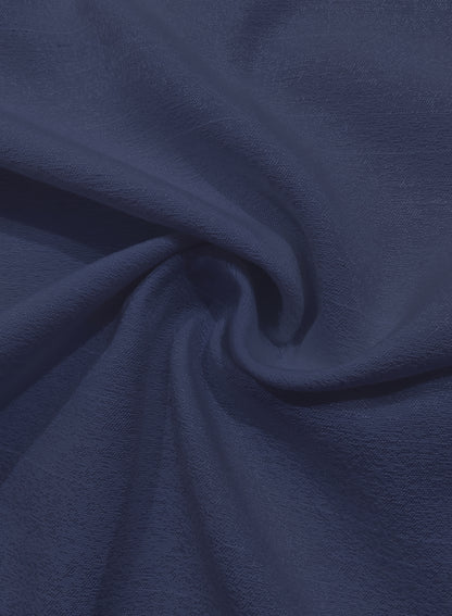 Casper Plain Curtain | Blue