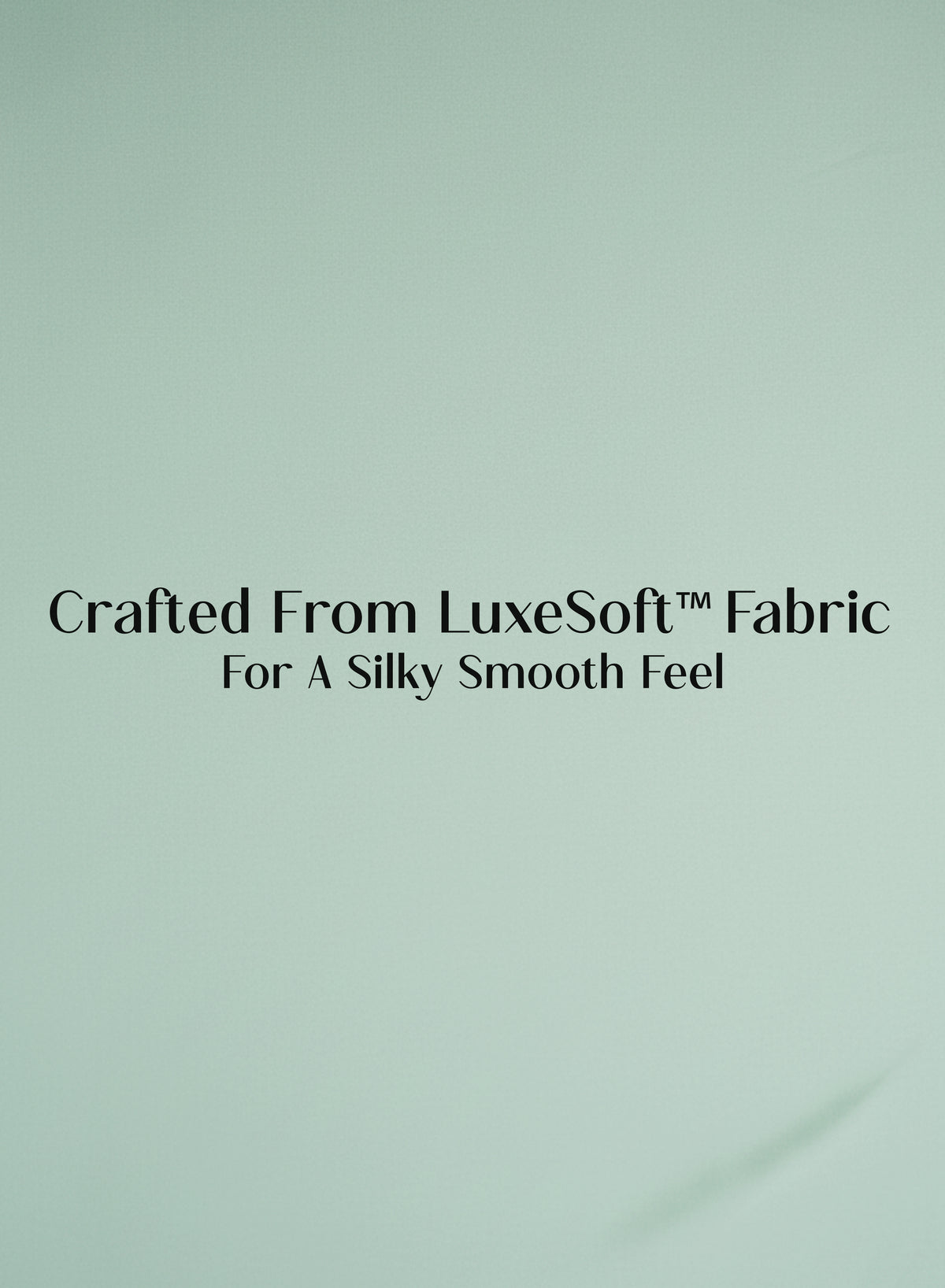 LuxeSoft™ Double Bedsheet Set | Matcha Milk