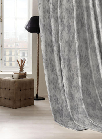 Farella Jacquard Curtain | Gray