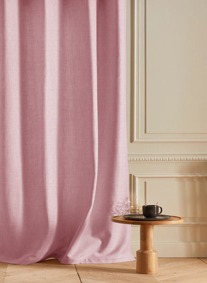 Cocoon Room Darkening Curtains | Deep Blush | Set of 2