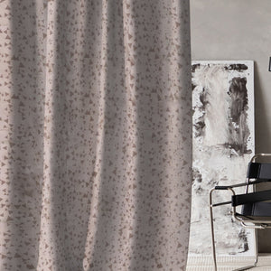 Elwana Jacquard Blackout Curtains | Brown | Set of 2 (Pattern 3)
