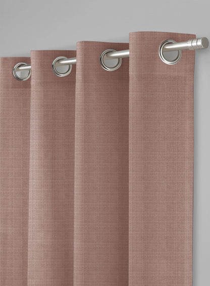 Cocoon Room Darkening Curtains | Pale Brown | Set of 2