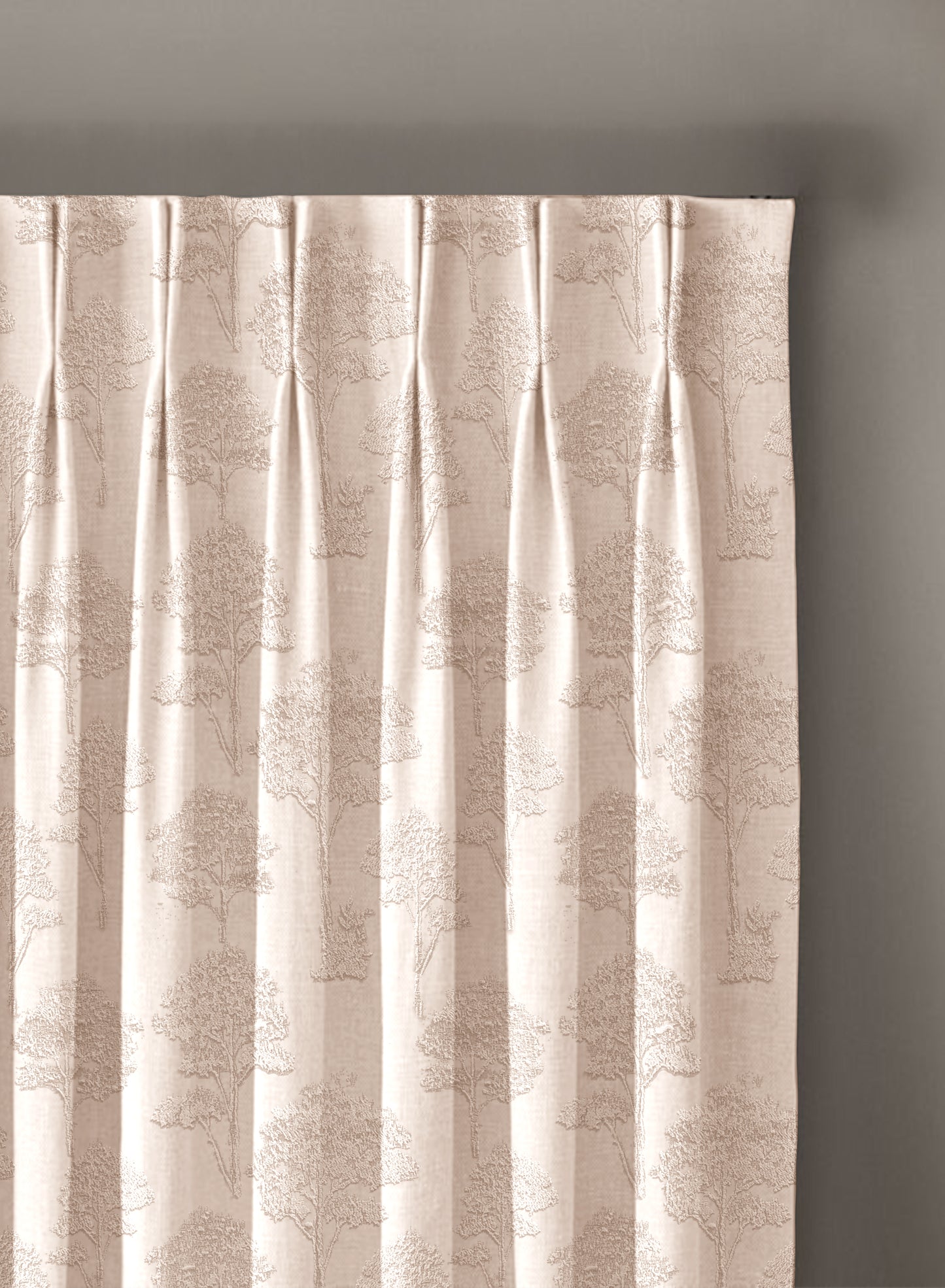 Bern Jacquard Room Darkening Curtains | Pastel Yellow | Set of 2 (Pattern 1)