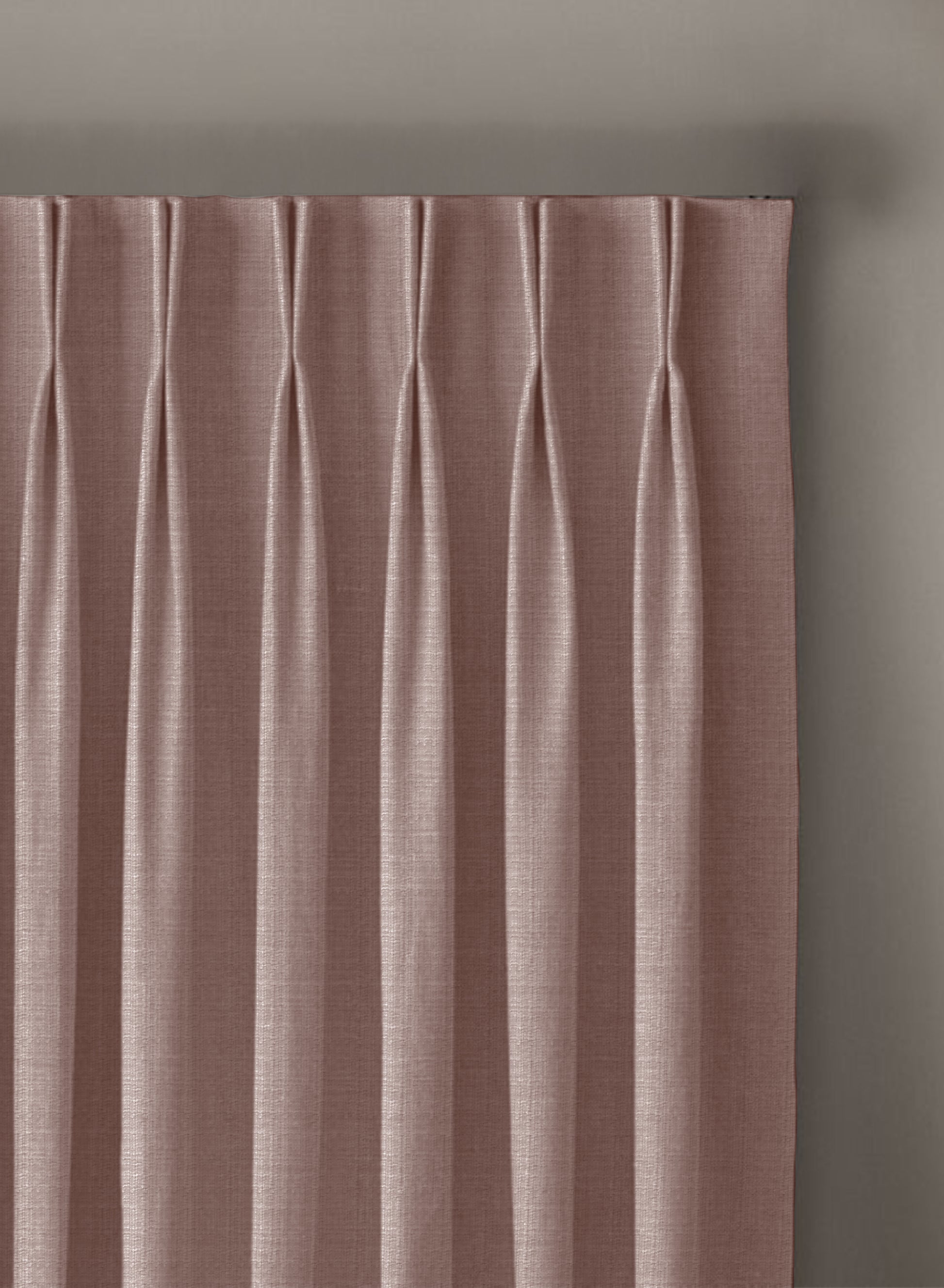 Cocoon Minimal Texture Blackout Curtains | Modern Aesthetic & Total Light Block | Pale Brown | Set of 2 | Fully Customizable
