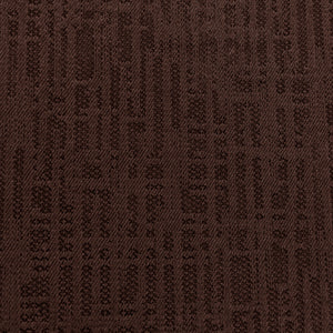 Elora Textured Blackout Curtains | Minimal Design & Total Light Block | Deep Brown | Set of 2 | Fully Customizable