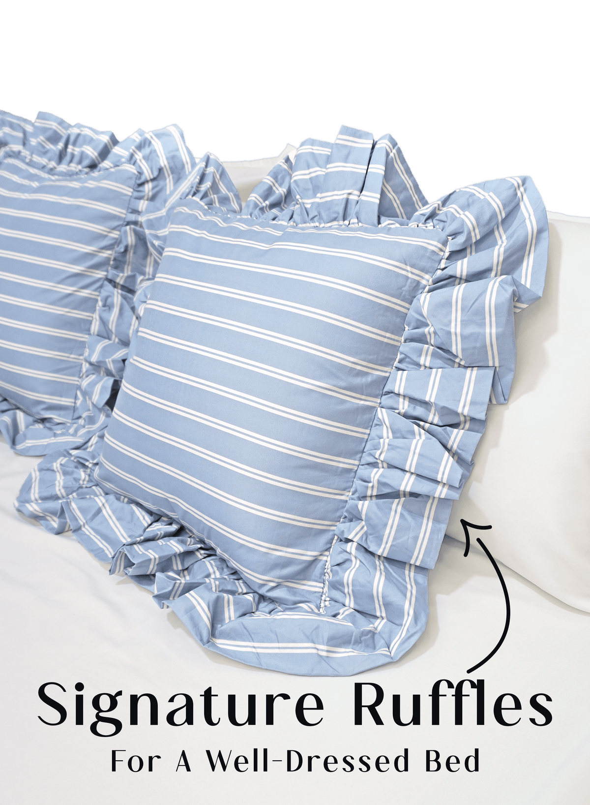 LuxeFit™ Fitted Bedsheet Set | Morning Glory - Coastal