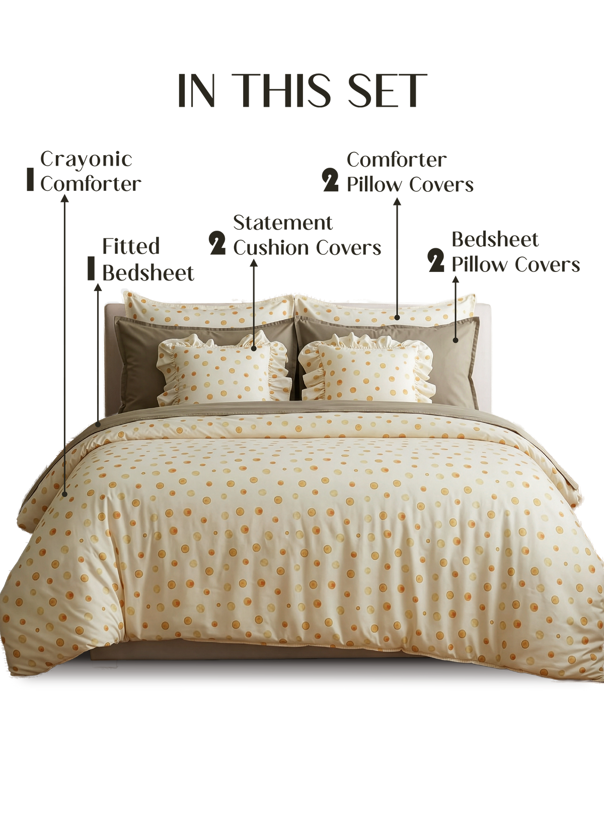 Crayonic™ 8-Piece Bedding Set | Butter Pop