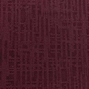 Elora Textured Blackout Curtains | Minimal Design & Total Light Block | Maroon | Set of 2 | Fully Customizable