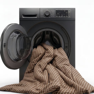 Crayonic™ 8-Piece AC Bedding Set | Signature Designer Bedding for AC Rooms | Café Mocha
