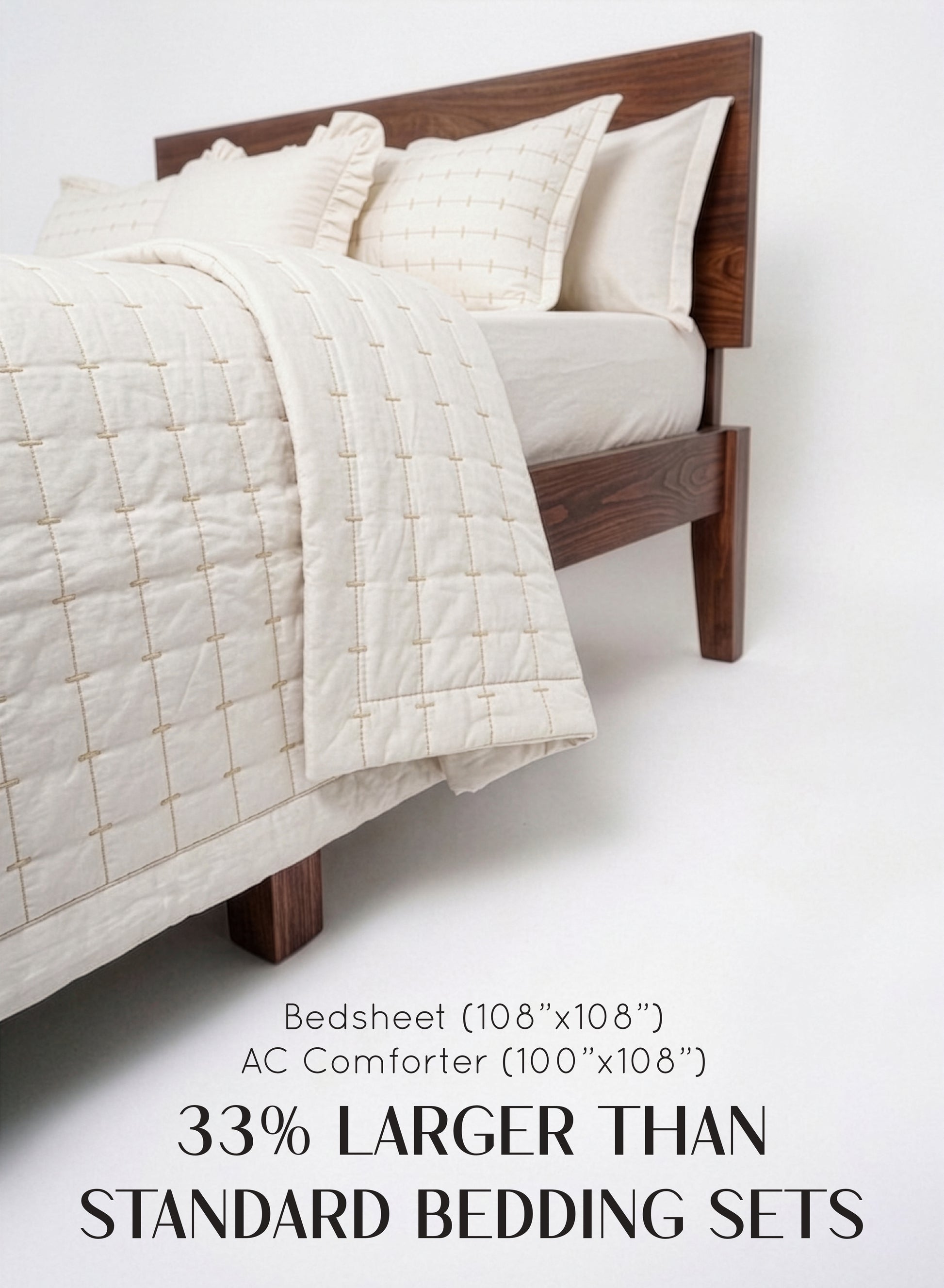 Home Crayons CloudTouch™ 8-Piece AC Bedding Set | Complete Bedroom Upgrade in One Set | Morning Glory