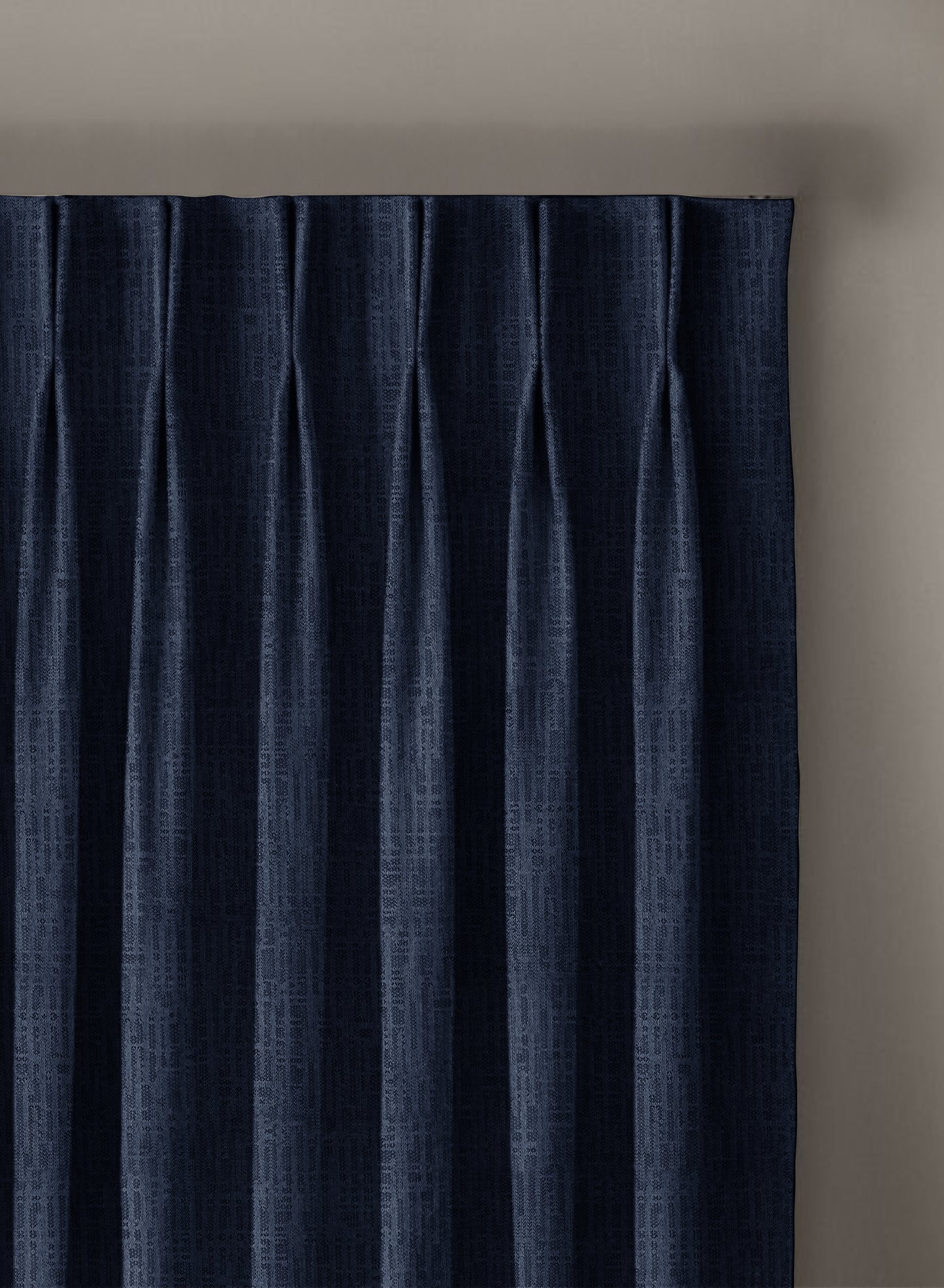 Elora Textured Blackout Curtains | Royal Blue | Set of 2