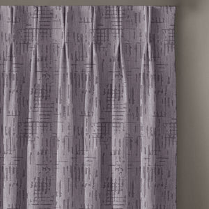 Elsa Textured Room Darkening Curtains | Gray | Set of 2