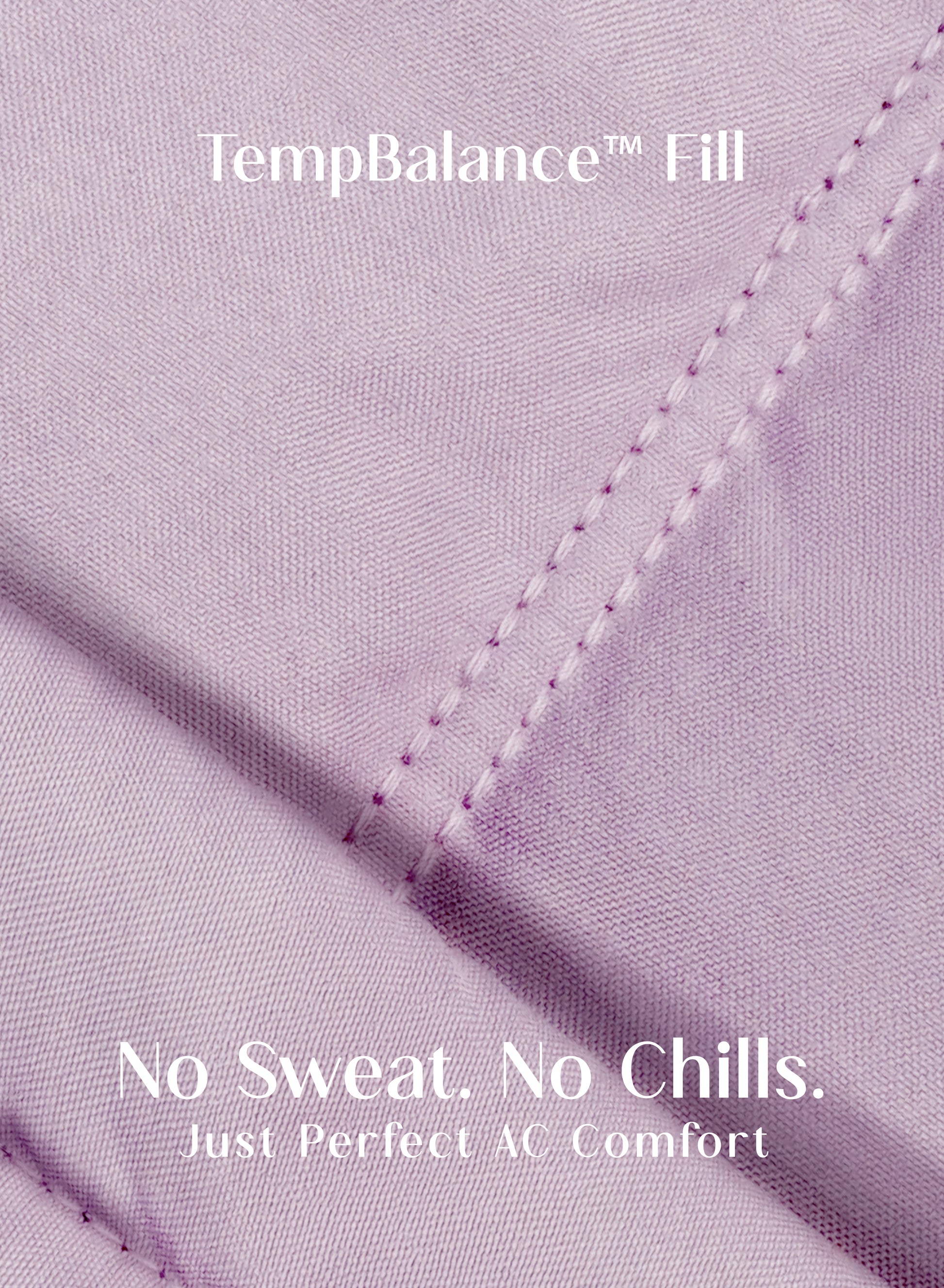 Home Crayons Cocoon AC Comforter Set | 5-Piece Designer Bed Set for Modern Homes | Lilac Daisy