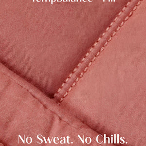 Home Crayons Cocoon AC Comforter Set | 5-Piece Designer Bed Set for Modern Homes | Terracotta