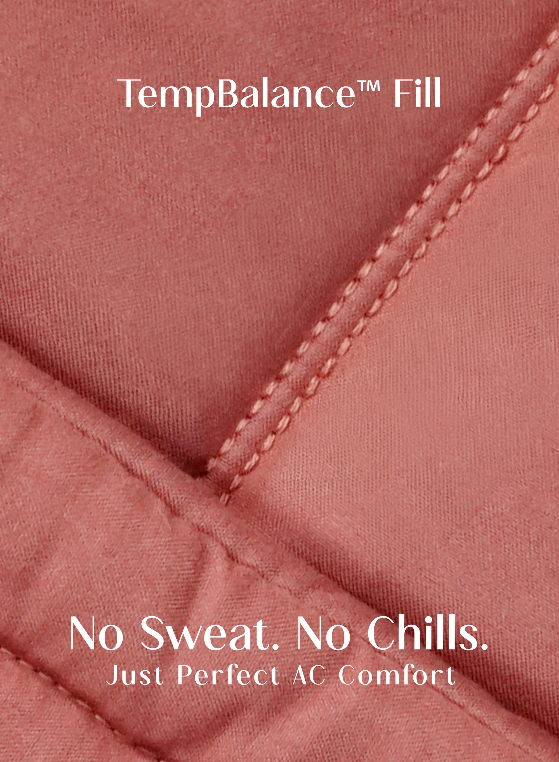 Home Crayons Cocoon AC Comforter Set | 5-Piece Designer Bed Set for Modern Homes | Terracotta