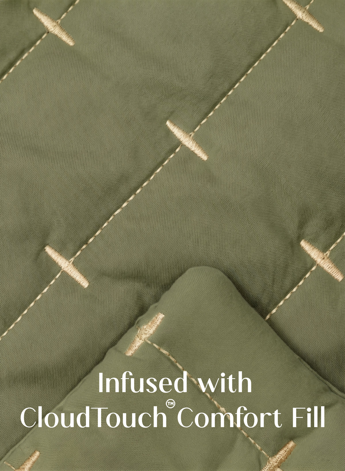 CloudTouch™ 8-Piece  Bedding Set | Olive Grove
