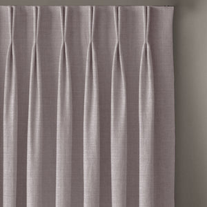 Cocoon Minimal Texture Room Darkening Curtains | Modern Aesthetic | Gray | Set of 2 | Fully Customizable