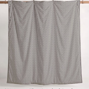 Crayonic™ 8-Piece AC Bedding Set | Signature Designer Bedding for AC Rooms | Midnight Gingham