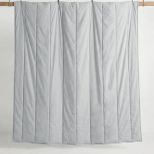 Home Crayons Cocoon AC Comforter Set | 5-Piece Designer Bed Set for Modern Homes | Pearl Gray