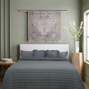 Home Crayons CloudTouch™ Comforter Set | All-Season | 33% Oversized | Includes 2 Pillow Covers & 2 Cushion Covers | Pebble Gray