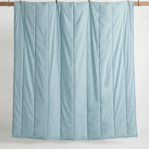 Home Crayons Cocoon 8-Piece AC Bedding Set | Coordinated Comforter, Fitted Sheet & Covers in One Set | Blue Meadow