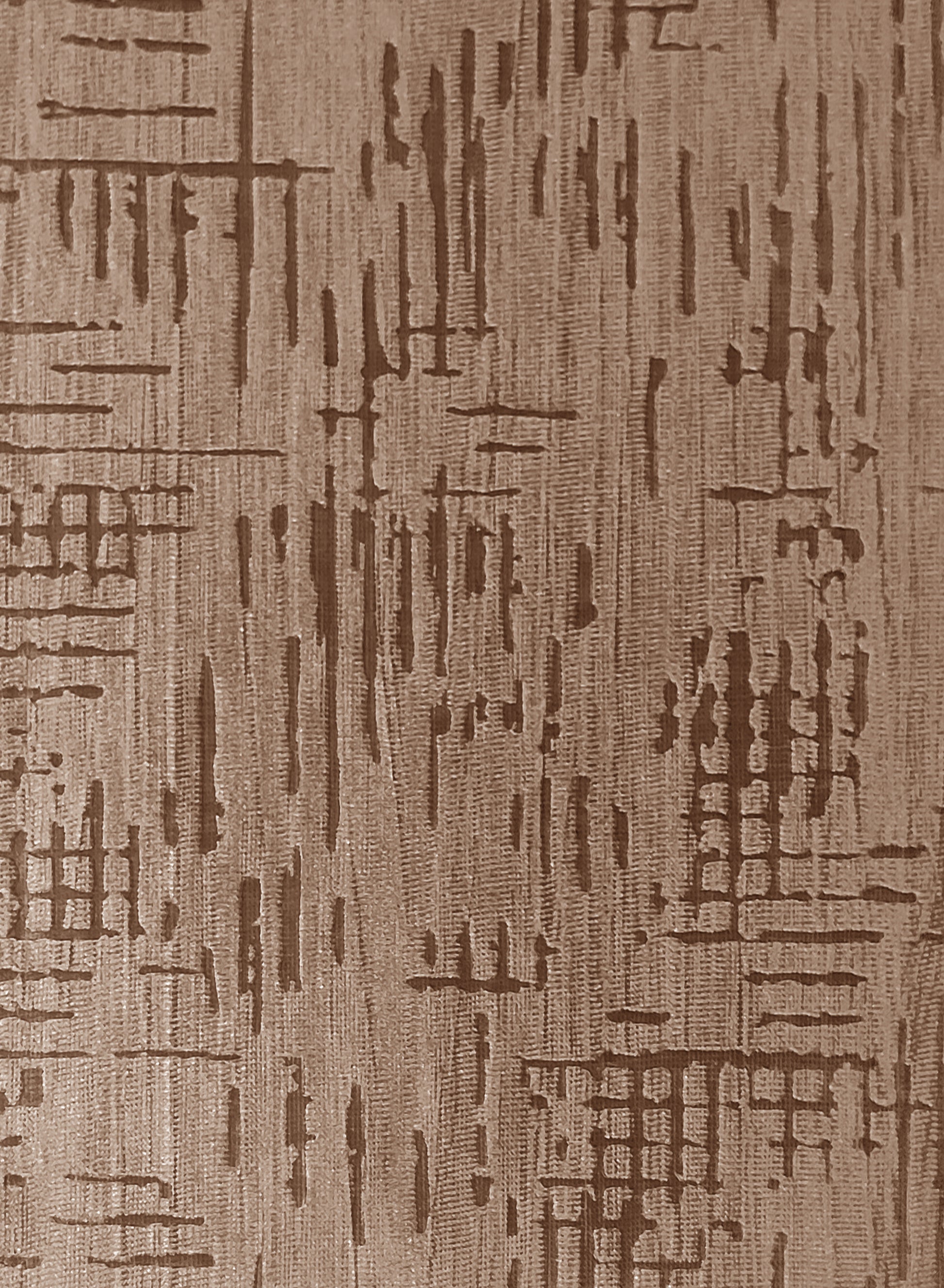 Elsa Textured Room Darkening Curtains | Modern Aesthetic | Caramel Brown | Set of 2 | Fully Customizable
