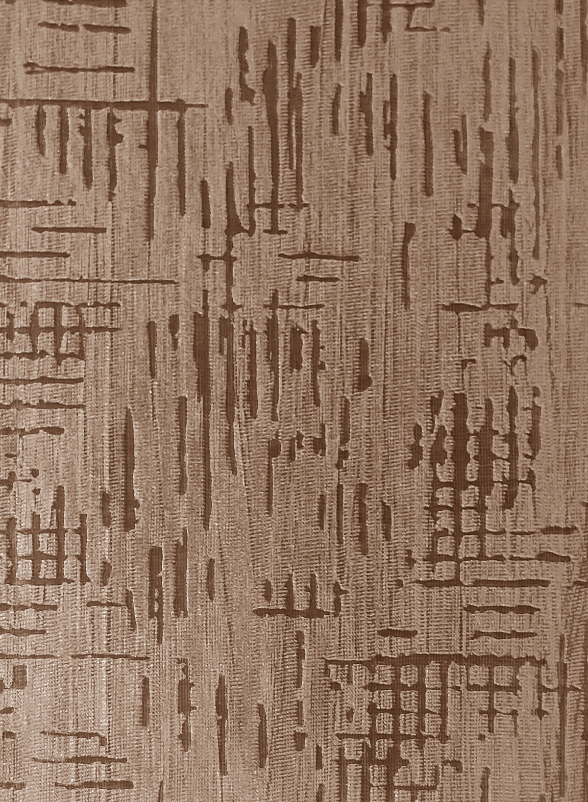 Elsa Textured Blackout Curtains | Modern Aesthetic & Total Light Block | Caramel Brown | Set of 2 | Fully Customizable