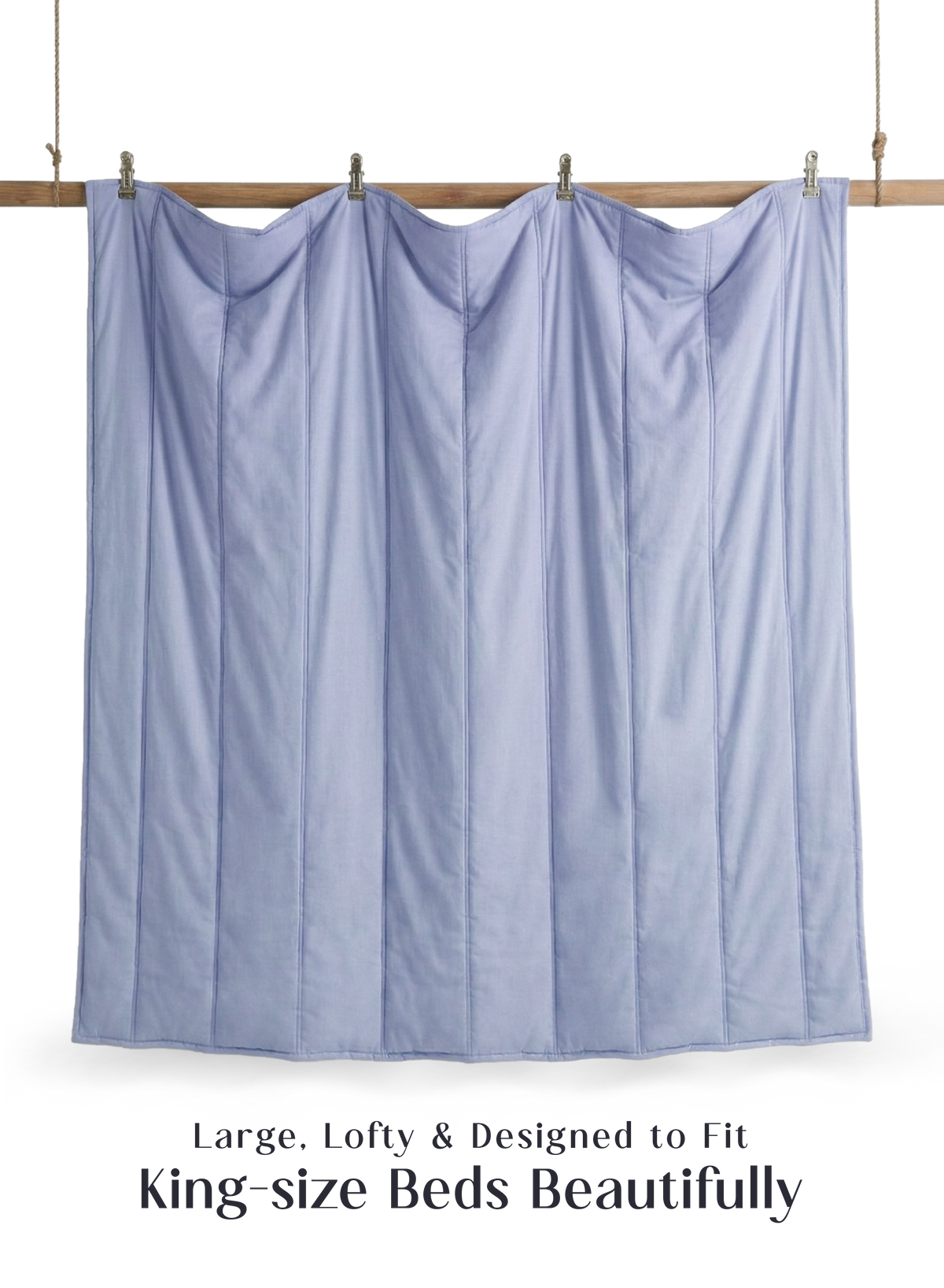 Cocoon 8-Piece Bedding Set | Lavender Haze