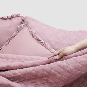 Home Crayons CloudTouch™ Comforter Set | All-Season | 33% Oversized | Includes 2 Pillow Covers & 2 Cushion Covers | Flamingo