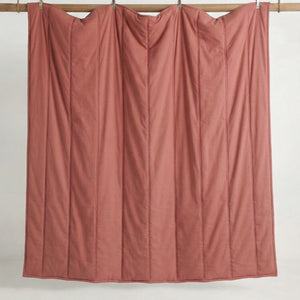 Home Crayons Cocoon AC Comforter Set | 5-Piece Designer Bed Set for Modern Homes | Terracotta