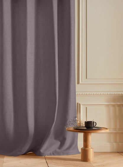 Cocoon Room Darkening Curtains | Matte Purple | Set of 2