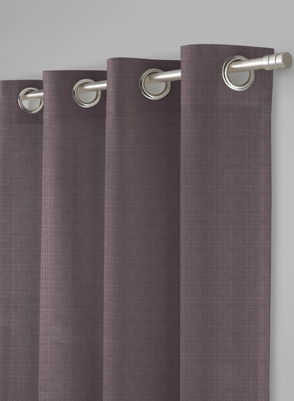 Cocoon Room Darkening Curtains | Matte Purple | Set of 2