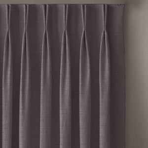Cocoon Minimal Texture Room Darkening Curtains | Modern Aesthetic | Matte Purple | Set of 2 | Fully Customizable