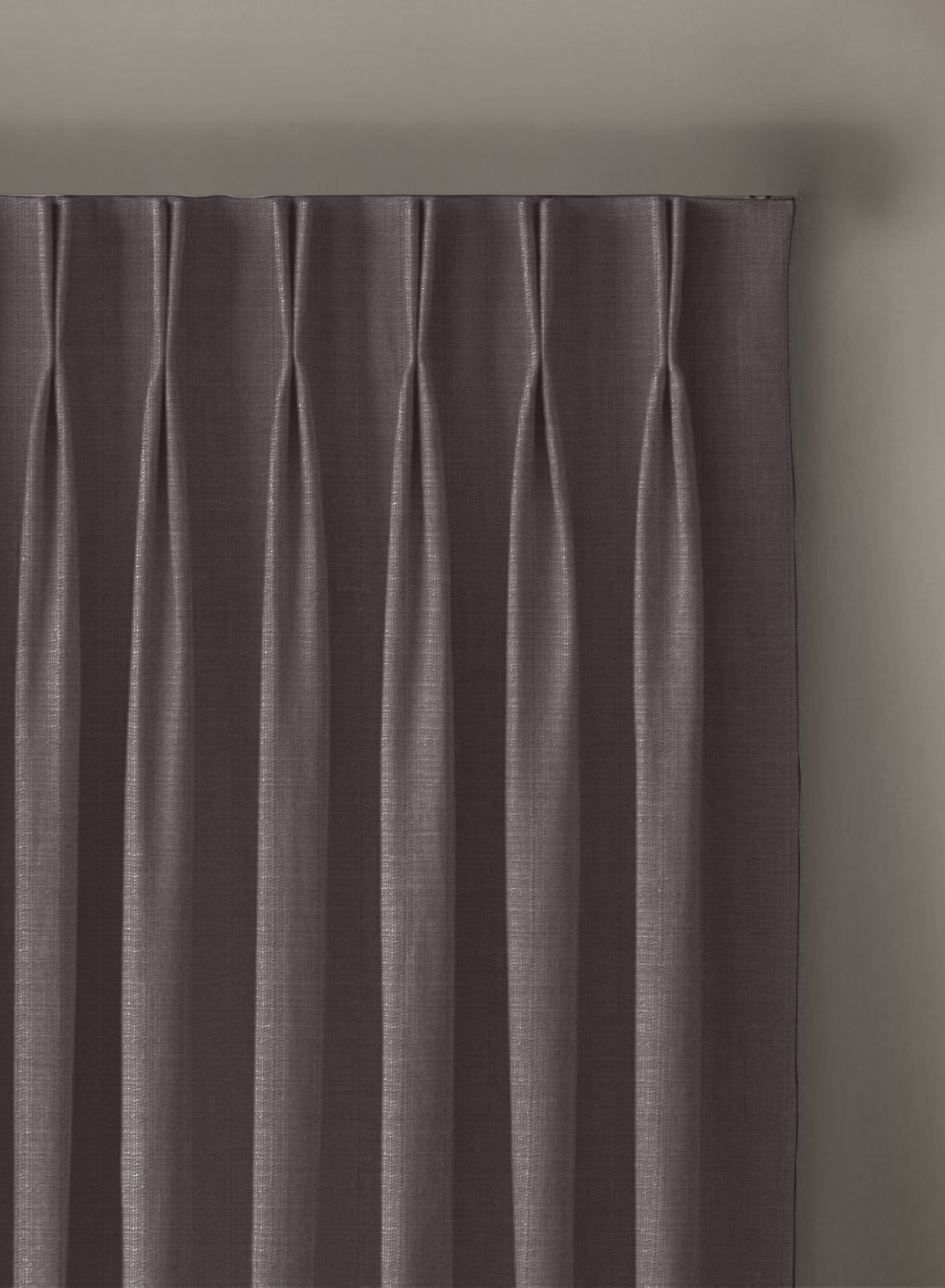 Cocoon Minimal Texture Blackout Curtains | Modern Aesthetic & Total Light Block | Matte Purple | Set of 2 |k Fully Customizable