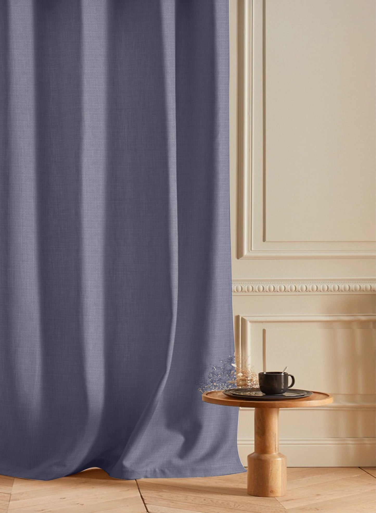 Cocoon Room Darkening Curtains | Denim Blue | Set of 2