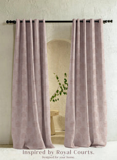Bern Jacquard Blackout Curtains | Scenic Tree Pattern & Total Light Block | Soft Brown | Set of 2 | Fully Customizable
