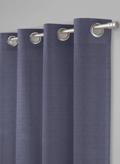 Cocoon Room Darkening Curtains | Denim Blue | Set of 2