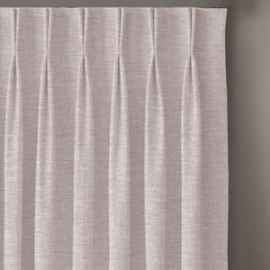 Amore Plain Room Darkening Curtains | Off White | Set of 2