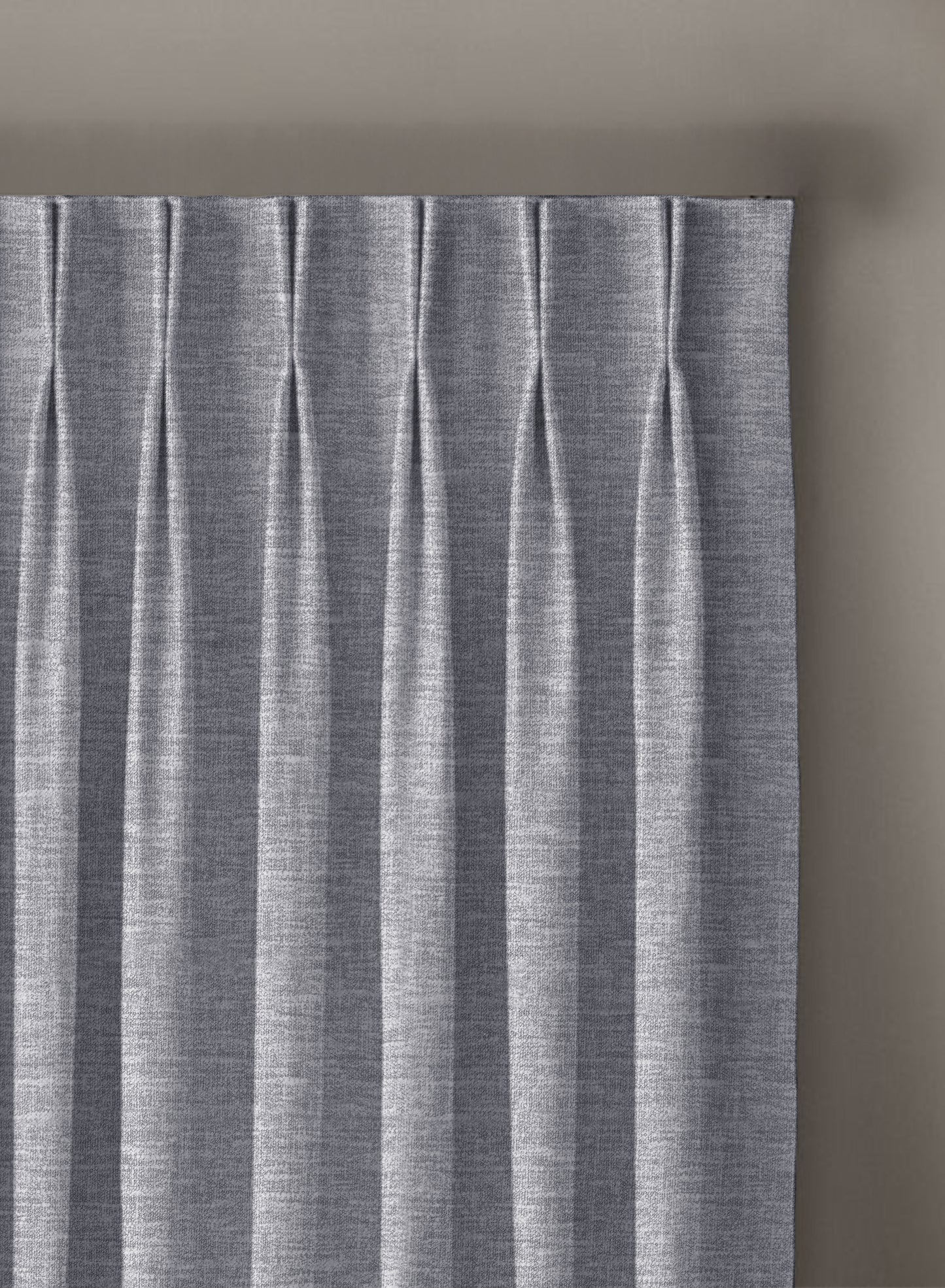 Amore Plain Room Darkening Curtains | Echo Blue | Set of 2