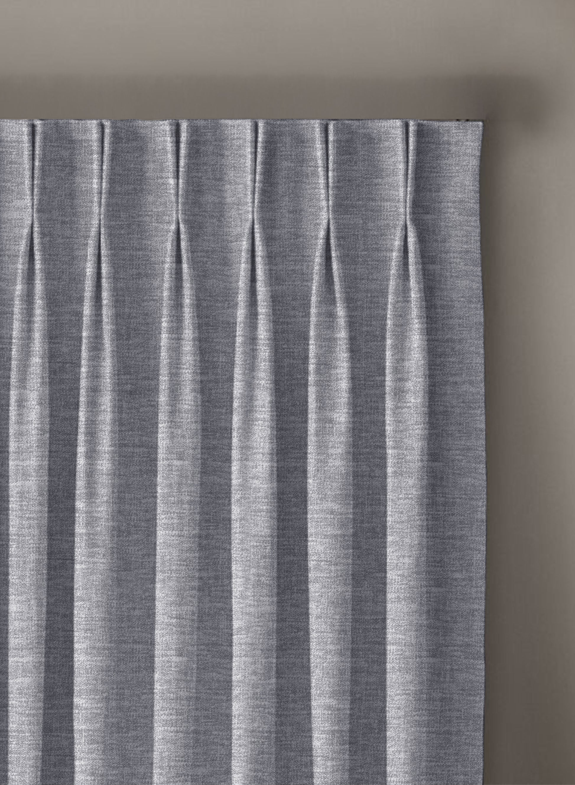 Amore Plain Cotton Blackout Curtains | Modern Elegance & Total Light Block | Echo Blue | Set of 2 | Fully Customizable