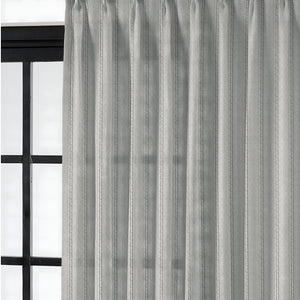 Amore Striped Sheer Curtains | Airy Elegance & Soft Light Filter | Sage Green | Set of 2 | Fully Customizable