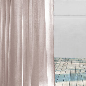 Casper Plain Sheer Curtains | Cashmere | Set of 2