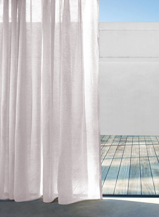 Casper Sheer Curtain | White