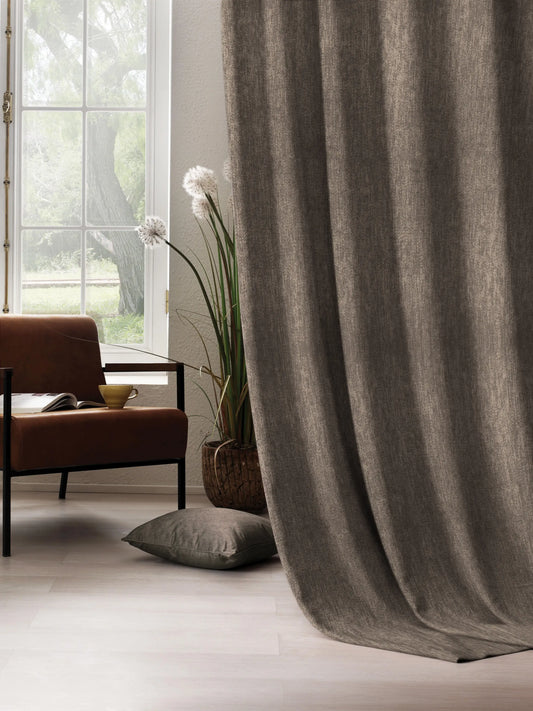 Arezzo 100% Blackout Curtain | Russett