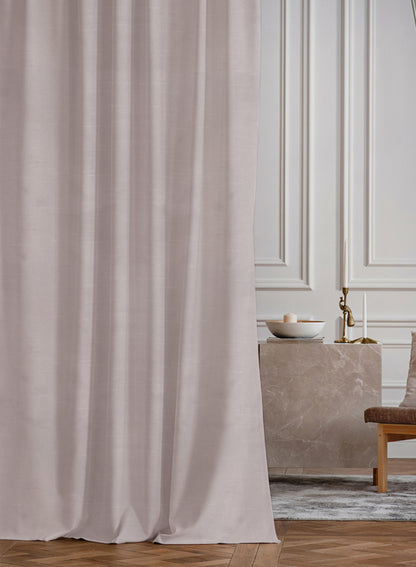 Casper Plain Room Darkening Curtains | Off White | Set of 2