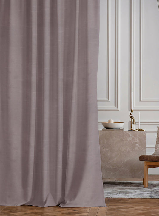 Casper Plain Blackout Curtains | Falcon Gray | Set of 2