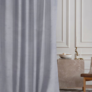 Casper Plain Room Darkening Curtains | Pearl | Set of 2
