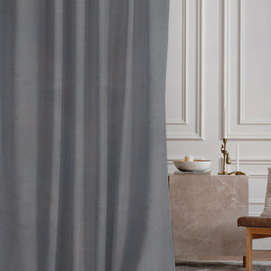 Casper Plain Blackout Curtains | Bright Gray | Set of 2