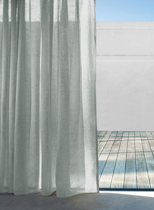 Casper Sheer Curtain | Light Green